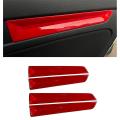 For 11th Gen Honda Civic 2022 Car Door Inner Handle Panel Cover,red