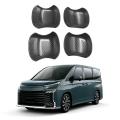 4pcs Carbon Fiber for Toyota Voxy Noah R90 2022 Door Bowl Trim Abs