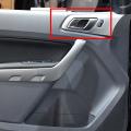 Left Car Interior Door Inner Handle for Ford Ranger Silver Grey