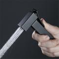Black Handheld Toilet Sprayer Stainless Steel Bidet Sprayer Set