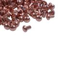 200 Pcs 5/64 X 1/8 Inch Round Head Copper Solid Rivets Fasteners