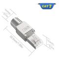 2 Pcs for Rj45 Cat7 Connectors Tool Free Shielded Toolless Modular