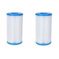 2pcs Suitable for Intex Type A/c Swimming Pool Filter Elements
