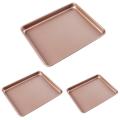 Stainless Steel Rectangular Food Trays Barbecue Fruit Storage Plate