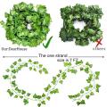 Artificial Ivy Vine Greenery Garlands Leaves Home Office Wall Decor