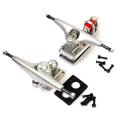 S1 Surf Skate Bracket 6.25inch Double King Pin Trucks Surf, Silver