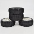 4pcs Rc 1/8 Tires&wheels Rims for Traxxas Hsp Tamiya Kyosho Hpi Xs