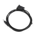 2pcs 2.5mm Male to Rca Female Cable for Car Dvr Camcorder Gps, Etc