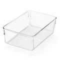 Kitchen Refrigerator Desktop Storage Box Transparent Finishing