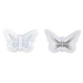 2pcs Butterfly Storage Box with Lid Epoxy Resin Mold Silicone Mold