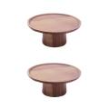 Elevated Wooden Cake Tray Creative Food Tray Home Decoration