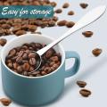 6 Pieces Coffee Scoop Stainless Steel Measuring Spoon Long Handle