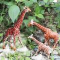 Realistic Giraffe Figurines Plastic Safari Toy, for Cake Topper