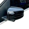For Mercedes Benz W176 C117 Glossy Black Abs Rear View Mirror Cover