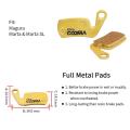 4 Pairs Bicycle Disc Brake Pads for Magura Marta 2002 to 2008