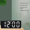Digital Alarm Clock Snooze Electronic Led Clock Green