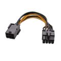 1-pack Pcie 6pin to 8pin Adapter