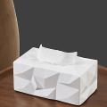 Tissue Box Nordic Tissue Box Napkin Toilet Paper Holder Case-black