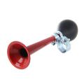 Bicycle Bike Retro Metal Air Horn Hooter Bell Bugle Rubber Squeeze Bulb Red