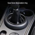 Car Gear Shift Panel Cover for Mini Cooper Hatchback F54 F55 14-21
