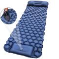 Camping Inflatable Mat,air Mattress for Backpacking (navy Blue)