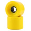 4pcs Skateboard Wheels 70x51mm 78a Solid Roller Wheels Riding 3