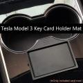 For Tesla Model 3 Y Center Console Anti-slip Key Card Holder