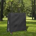 Folding Ping Pong Table Cover Dust Proof Table Protector,black