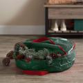 Christmas Wreath Storage Bag 23.62inch Garland Container Green