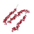 Red Berry Garland Artificial Burgundy Red Pip Christmas Garland