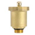 Brass Automatic Air Vent Valve 1/2 Inch Male Thread for Solar Water