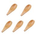 5 Pieces Mini Wooden Spoon,for Coffee Tea Leaves Spice Candy,etc