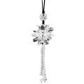 Crystal Flower Ornaments Car Rearview Mirror Pendant Car Interior