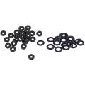 20x Black Rubber Oil Seal Sealed O Rings Gasket Washers, 5 X 1 X 3mm