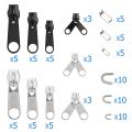 85pcs Zipper Repair Kit Zip Slider Rescue Universal Zippers