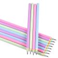 Eco-friendly Wood & Plastic Free Rainbow Recycled Paper 2 Hb Pencils