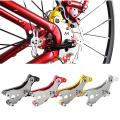 Muqzi Bike Disc Brake Adapter V Brake to Disc Brake Converter Red