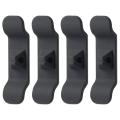 4pcs Cord Wrapper for Small Home Appliances Black