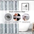Shower Curtain Liner, Shower Curtains Set for Bathroom, Washable