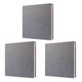 Photo Album Scrapbook Linen Art Diy Memory Book Thick Pages with Film