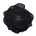 40 Pcs Black Rose Artificial Silk Flower Party Wedding Home Office