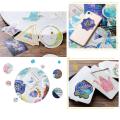 180pcs Galaxy Washi Stickers,for Scrapbooking,diy Arts Crafts,album