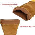 Gardening Gloves Leather Gloves with Long Forearm Gauntlet-l