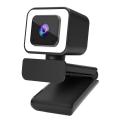1080p Webcam with Microphone, with Privacy Cover, Usb Camera for Mac