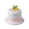 6inch Silicone Cake Model Embryo Birthday Cake Window Display (e)