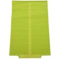 2x Silicone Dish Drying Mat Flume Draining Mat,rectangle Green