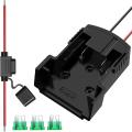 Power Wheels for Battery M18, 18v with Fuse Holder for Diy, Rc Toys B