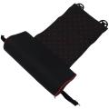 Automobile Seat Leather Leg Pad Support Extension Mat Black Red Line