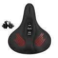 Bike Seat Wide Bicycle Saddle with Shock Absorber Ball for Mtb Bike