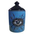 Eye Starry Sky Incense Candle Holder, Ceramic Candle Jar,home Decor 1